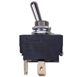 HOLDWELL DPST 4 Pin 2 Position Heavy Duty Toggle Switch 8956K648 1604830 Compatible with Peterbilt 330 335 340 348 357 359 362 377 378 379 385