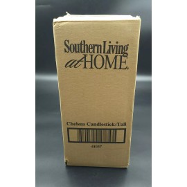 Southern Living at Home Chelsea Candlestick Clear Glass 11" Pillar Taper