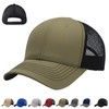 CWENDANER Mens Baseball Caps Trucker Classic Color Blocking Snapback Cap,