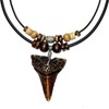Shark Tooth Necklace for Men Boys Double Layer Necklace -