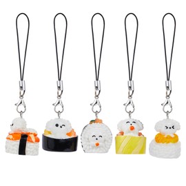 Ornaland 5 Pcs Phone Charm Wrist Strap Y2K Cute Phone Charms Chain Suitable for Backpack Keychains Cameras Wallets Pendant Decoration(Dog)