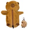 MEZHEN Capybara Plush Pencil Case Capybara Pencil Case Plush Pendant