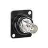XMSJSIY D-Type Double BNC Male Chassis Panel Mount Adapter Gold-Plated