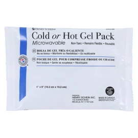 Henry Schein Reusable Hot and Cold Gel Packs, Case of 100, 4" x 6" (100 Pack (Case))