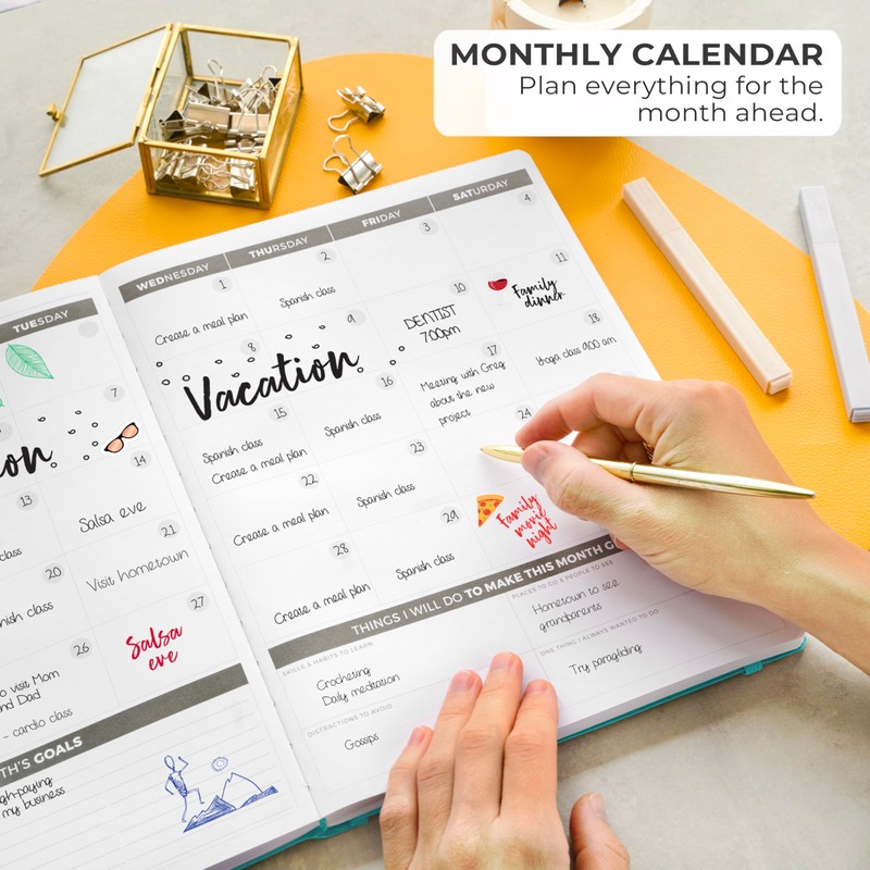 Clever Fox Planner PRO – Weekly & Monthly Life Planner