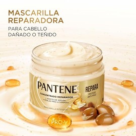 Pantene Mascarilla para Cabello Repara, Protege Y Antifrizz con Aceite De Argán 300 ml