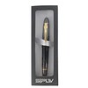 Sipliv 159 Big Body Fountain Pen, Medium Nib, Shiny Black,
