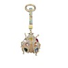 BE WHAT YOU BELIEVE Crystal Rhinestone Lucky Ladybug Keychain, Keyring,