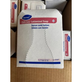 Soft Care 12x 1L Diversey Soft Care Lotionized Pink Liquid Hand Soap 05487 (33.8oz) tube