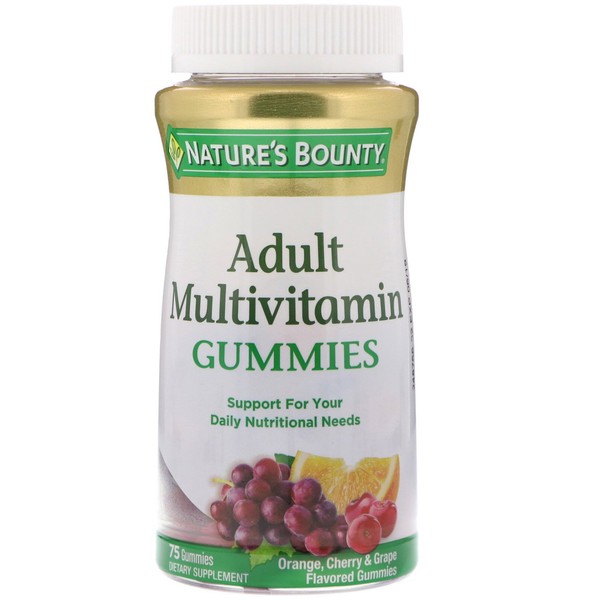 Nature's Bounty Adult Multivitamin Gummies 75 Each