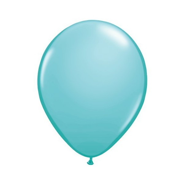 Qualatex 5" Caribbean Blue Latex Balloons (100ct)