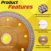 Solidure 115 mm Super Thin Diamond Tile Blade Diamond Cutting