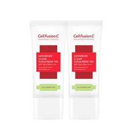 Cell Fusion C Advanced Clear Sunscreen 100 Twin Pack SPF50+/PA++++ (35ml + 35ml) - Cell Fusion C Advanced Clear S