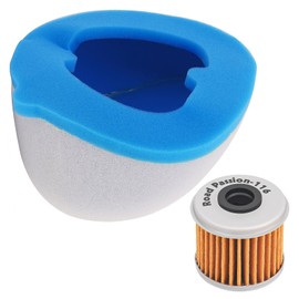 Road Passion Air Filter & Oil Filter Kit Compatible with Honda CRF450R 2003-2008/ CRF450X 2005-2008/ TRX450R 2004-2005