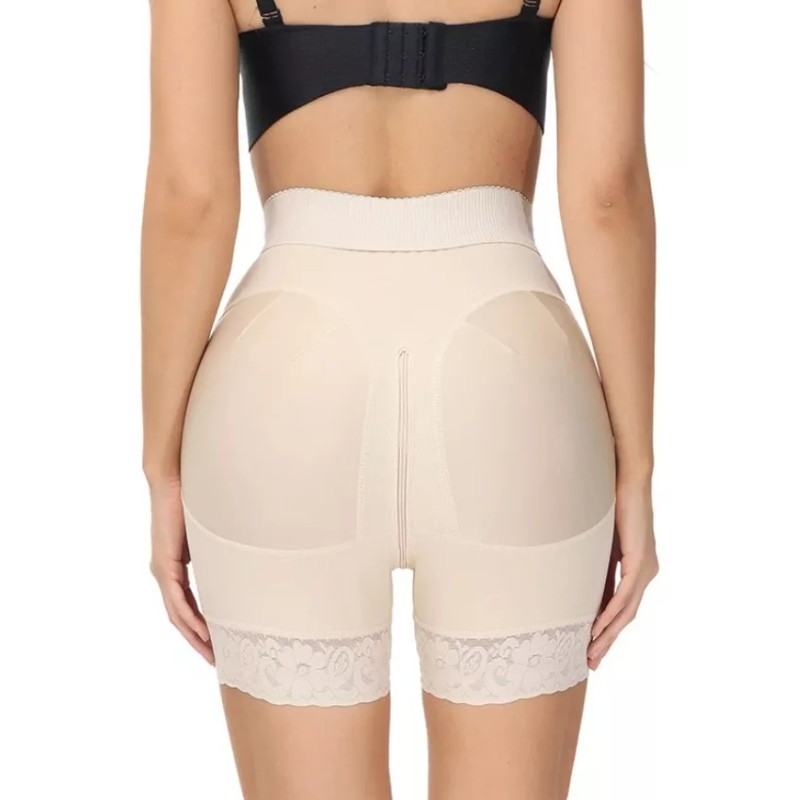 KH Faja Short Levanta Glúteos Moldeadora Broches Cierre Figura