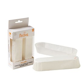 DECORA 0339893 CF 60 Baking Cases 135 x 33 x 28 mm White