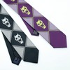 JoJo Skeleton Silk Tie for Cosplay Costume, Tie Silk Anime
