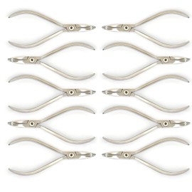 10× How Curved Plier Dental Orthodontics Wire Bending Premium Braces Placement Instrument