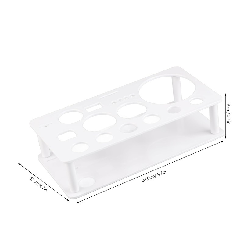 TOPINCN Cocktail Shaker Bartender Kit Stand Plastic Space Saving Organize