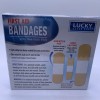 Luckys Super Soft First Aid Bandages Family Pk 90 Assorted
