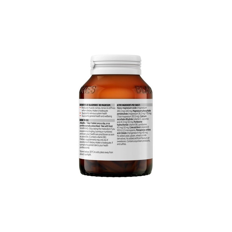 Blackmores Bio Magnesium 100 Tablets