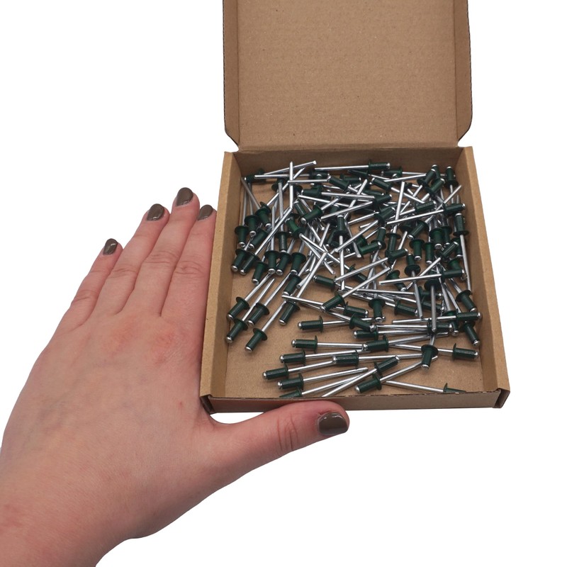 (Pack of 100 pcs) Painted Blind Rivets 4.0 x 8