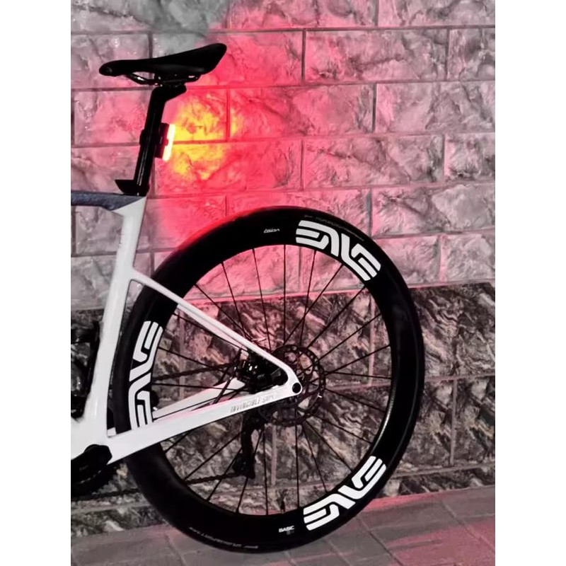 Bike Sticker Set SES Compatible with 45mm White Gloss Vinyl