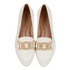 Flat Mujer Crema Stfashion 12304010