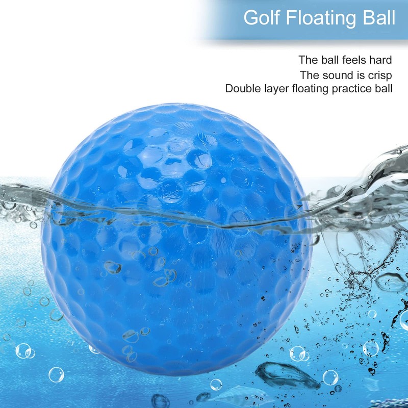 BuyWeek Floating Golf Balls, 2 Layers Golf Ball Float Water