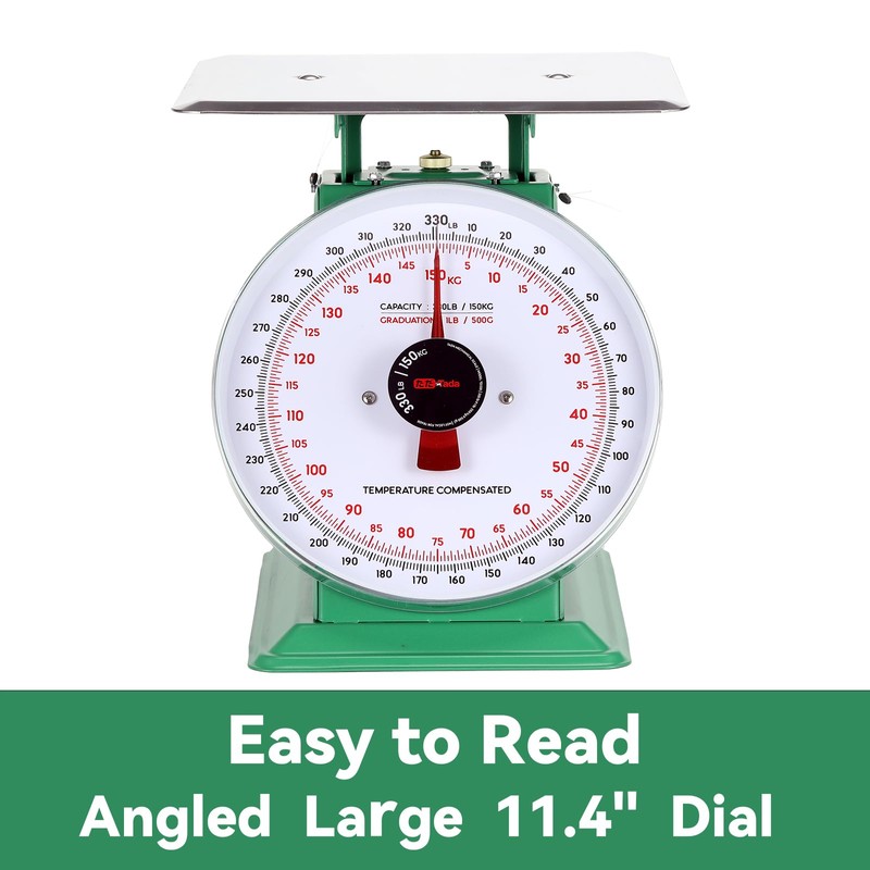 Tada 150kg/330lbs Heavy Duty Industrial Scale Mechanical Kitchen and Food