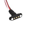 INJORA Magnetic Snap-on JR 1-to-2 Y Cable for RC Models,