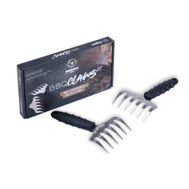 Moesta-BBQ 19231 Stainless Steel Meat Claws - Ideal BBQ Claws for Pulled Pork, Beef Chicken - Bear Claws, Meat Claws
