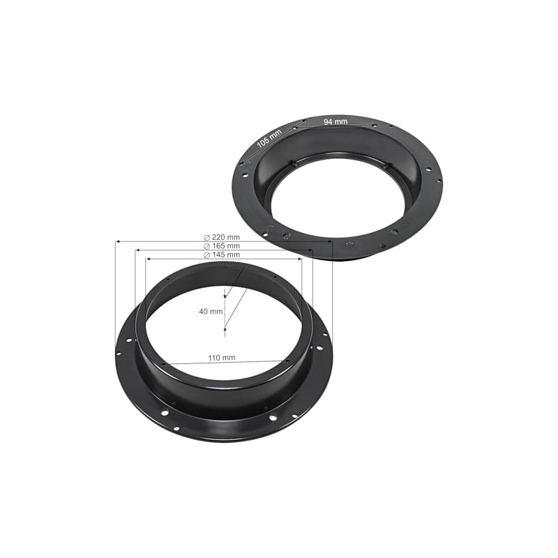 Speaker ADAPTOR / - VW Golf V Rings, T5, Passat