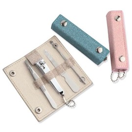 Kimming Nail Clippers Set Nail Cleaning Tool Toenail Clippers Set of 4 - Beige / 키밍 손톱깍이세트 손톱정리도구 발톱깎이 4종 세트 - 베이지