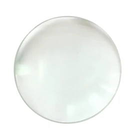 HD 30X Magnification Magnifying Glass 50MM Diameter Double Convex Lens Glass Optical Magnifier Glass Jewelry Loupe for Reading Coins Stamps Maps Craft Labs 90MM Focal Length