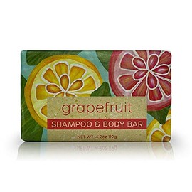 Greenwich Bay Trading Company 4.2 oz Shampoo and Body Bar (Shampoo & Body Bars Grapefruit)