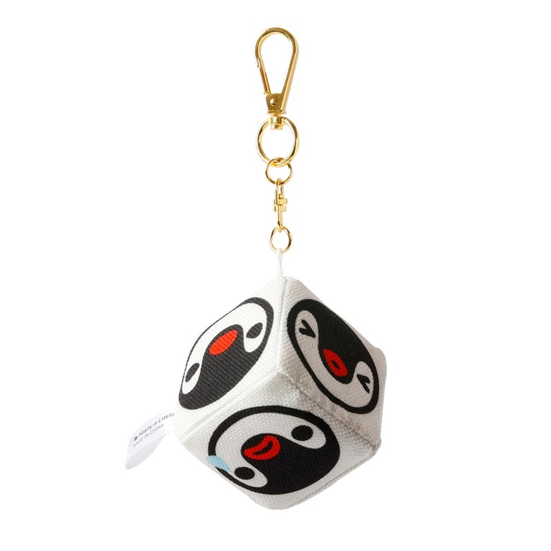 [Many a Little] Ping PINGU Plush Cube Mascot Key Ring