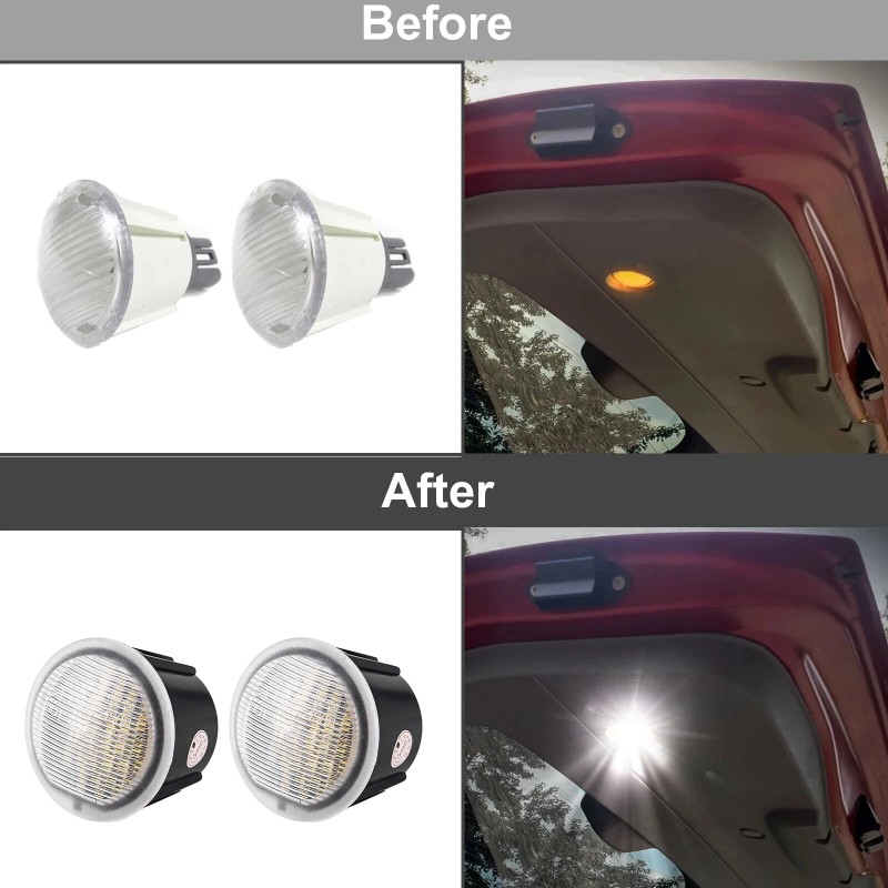 Dreamrefit White Cargo Trunk Lift Gate LED Lights For Durango