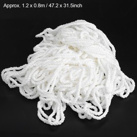 Jadeshay Football Net, 1.2 x 0.8 m Football Goal Net, Polypropylene Fibre, Football Goal Net, Weatherproof Sports Game Training Equipment