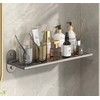 Modern Nordic Foldable Wall Bathroom Shelf – Space-Saving Storage Rack