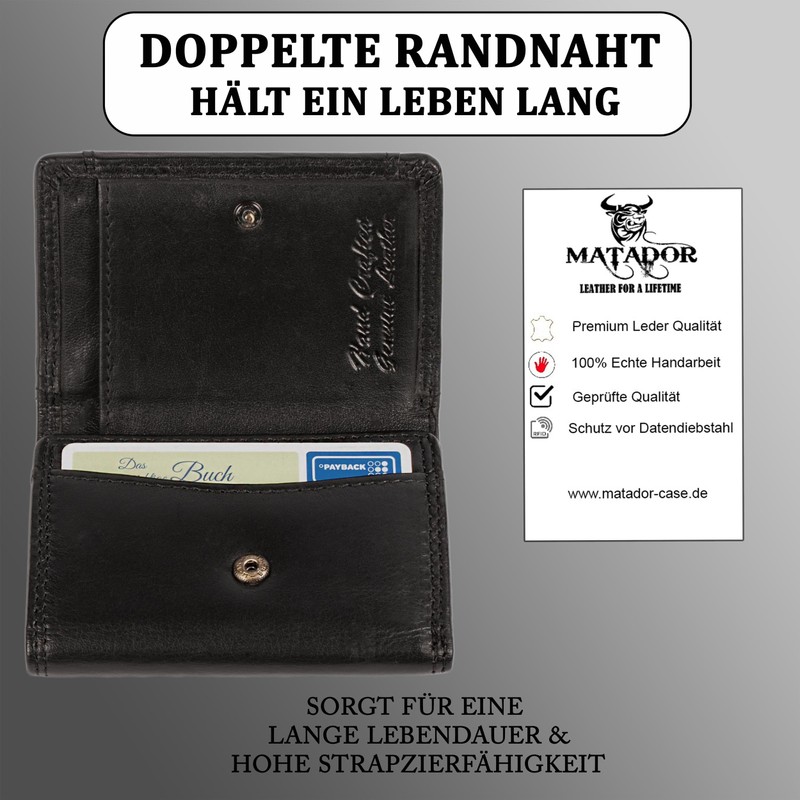 MATADOR 556 Small Mini Purse, black, coin purse