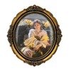 Kaolituis 10x12 Picture Frame Baroque Oval Frame 10 x 12