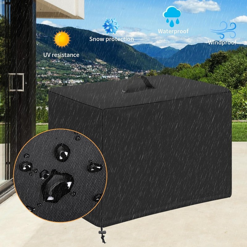 Ytwkafa Pool Pump Cover, Technology Box for Pool Pump, 420d