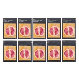 Aviv Abib Vita Sticker Gummy Sheet Mask 27ml x 10 pcs / 아비브 비타 스티커 구미 시트 마스크 27ml x10pcs