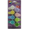 Delta Creative Paint Set with 8 Ceramcoat Acrylic Paint Colors (0.166 Fluid-Ounce) Each, 3053 Pastel