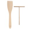 Chinchilla® Crêpes distributor and spatula set, practical kitchen aid for