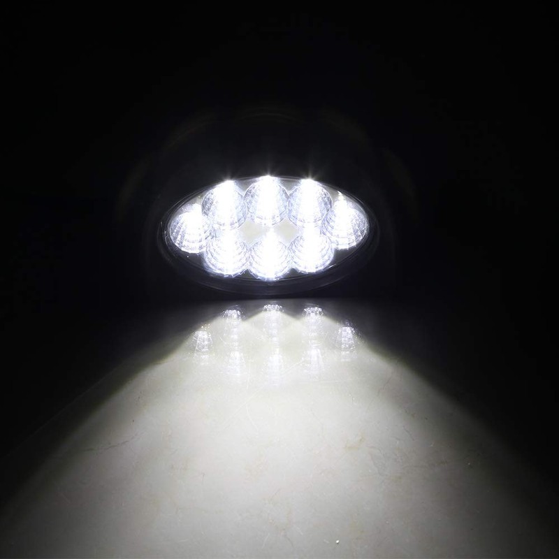 AGP.1978 2PCS Tractor Led Work Light, 12V 24W Oval Cab