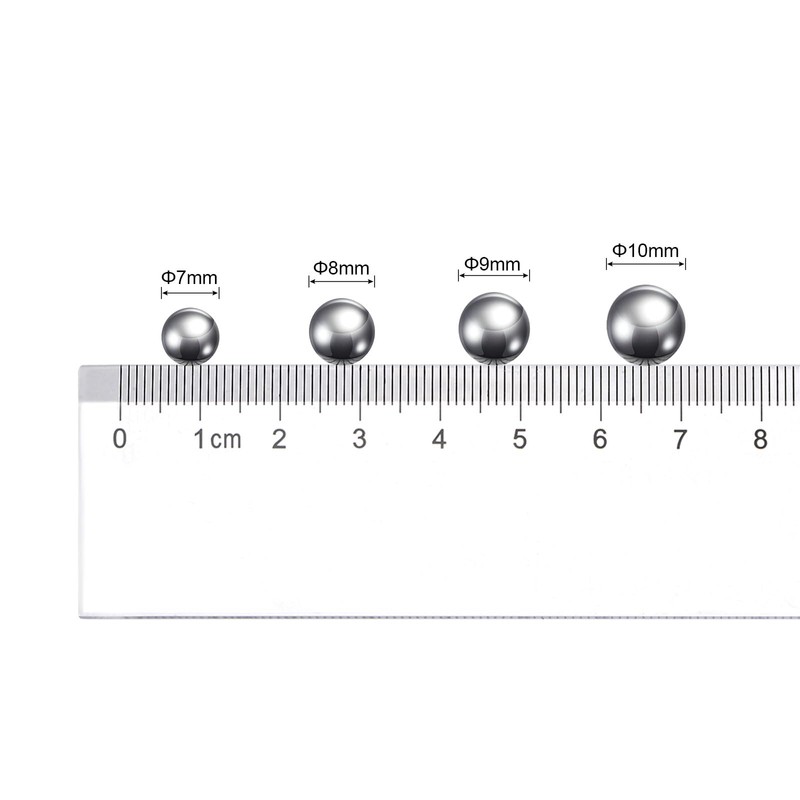 sourcing map 7 mm Precision Balls, Stainless Steel Ball Bearings,