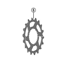 SHIMANO Unisex - Adult XT CS-M8100 Sprocket, Black, One Size