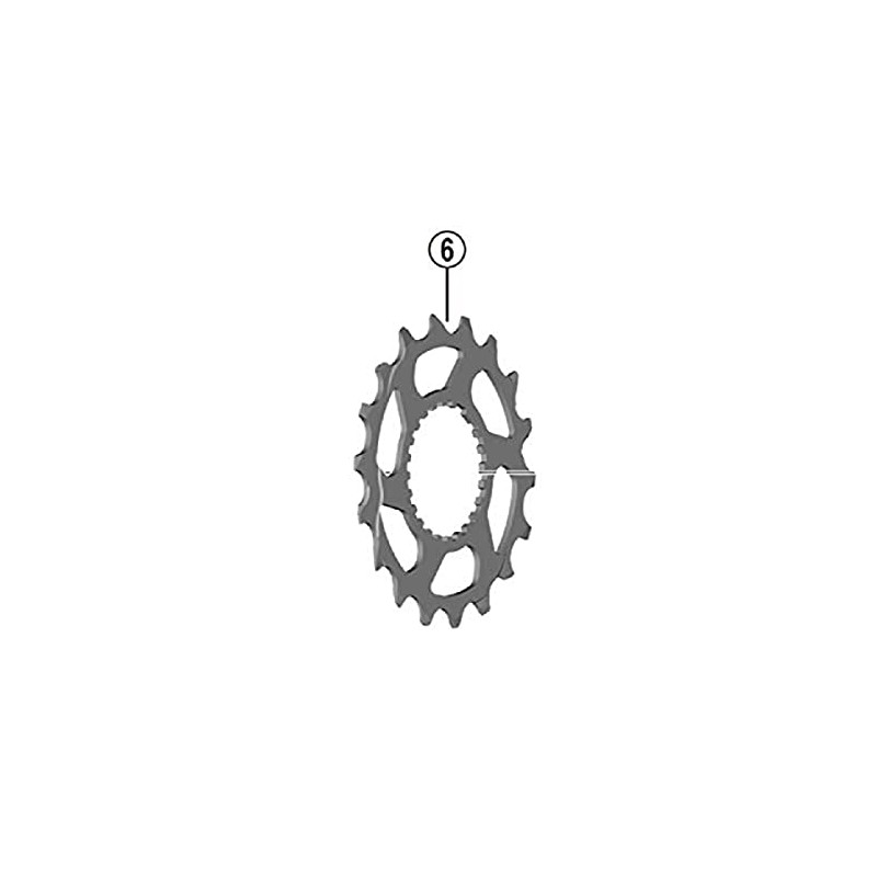 SHIMANO Unisex - Adult XT CS-M8100 Sprocket, Black, One Size